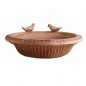 Preview: Vogelbad Terracotta